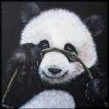 Großer Panda 1; Acryl auf Leinwand;
120 x 120 cm